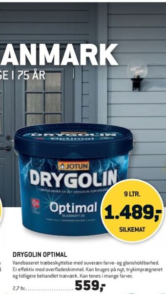 XL-BYG Drygolin træbeskyttelse tilbud
