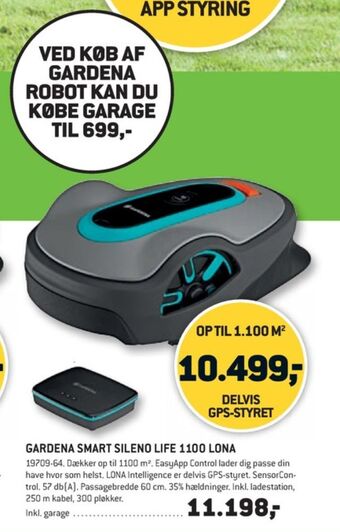 XL-BYG Gardena robotplæneklipper tilbud
