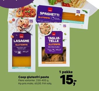 SuperBrugsen Coop spaghetti tilbud