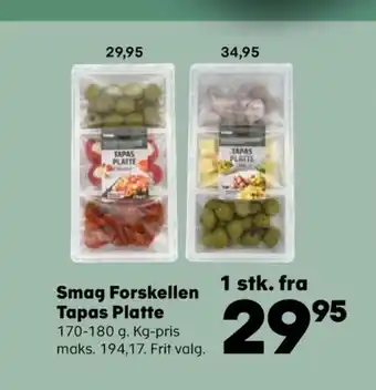 SuperBrugsen Smag forskellen tapas tilbud