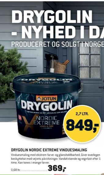 XL-BYG Drygolin maling tilbud
