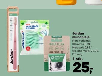SuperBrugsen Jordan tandbørste tilbud