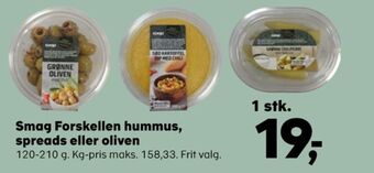 SuperBrugsen Smag forskellen hummus tilbud