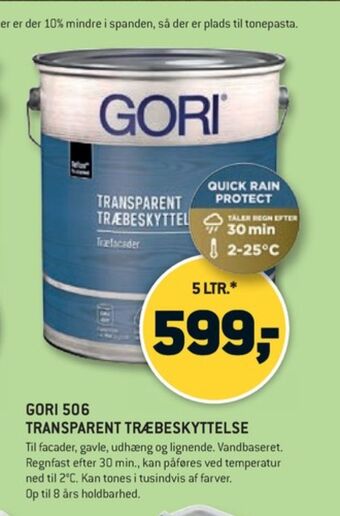 XL-BYG Gori træbeskyttelse tilbud