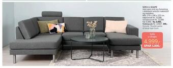 Daells Bolighus Sofa u-shape tilbud