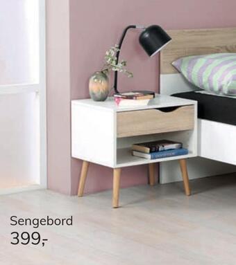 Daells Bolighus Sengebord tilbud