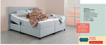 Daells Bolighus Komplet elevationsseng 180 x 200 cm tilbud