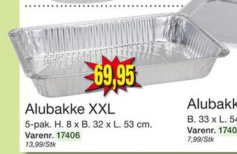 Harald Nyborg Alubakke xxl tilbud