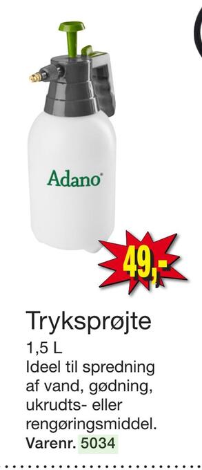 Harald Nyborg Tryksprøjte tilbud