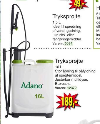 Harald Nyborg Tryksprøjte tilbud