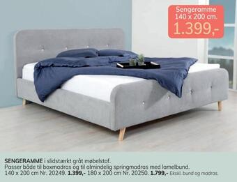 Daells Bolighus Sengeramme tilbud