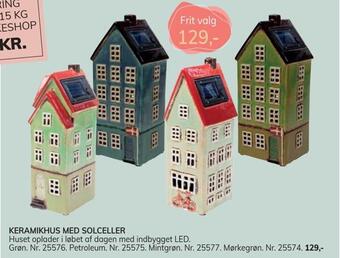 Keramikhus med solceller