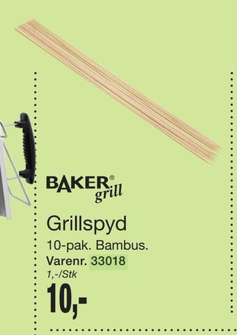 Harald Nyborg Grillspyd tilbud