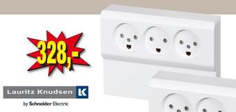 Opus 66 stikkontakt med panel