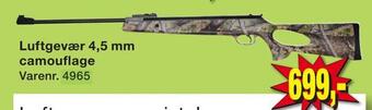 Harald Nyborg Luftgevær 4,5 mm camouflage tilbud