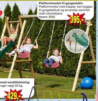 Harald Nyborg Platformmodul til gyngestativ tilbud