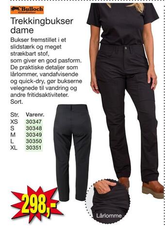Harald Nyborg Trekkingbukser dame tilbud