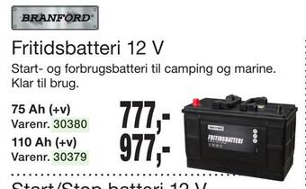 Harald Nyborg Fritidsbatteri 12 v tilbud