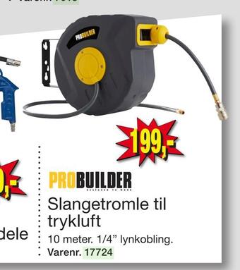 Harald Nyborg Slangetromle til trykluft tilbud
