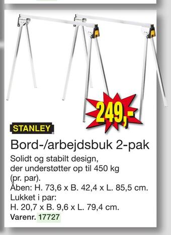 Harald Nyborg Bord-/arbejdsbuk 2-pak tilbud
