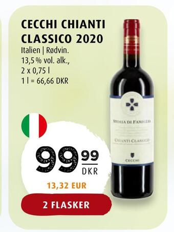 Scandinavian Park Cecchi chianti classico 2020 tilbud