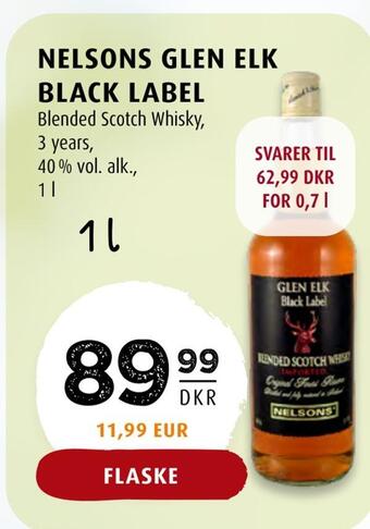 Scandinavian Park Nelsons glen elk black label tilbud