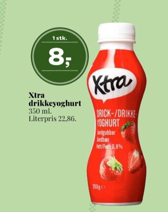 Dagli'Brugsen Xtra drikkeyoghurt jordbær tilbud
