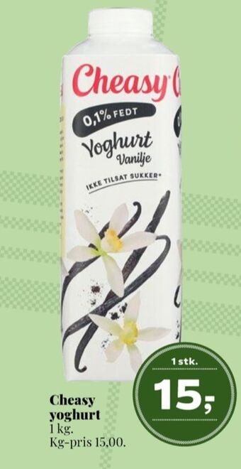 Dagli'Brugsen Cheasy yoghurt vanilje tilbud