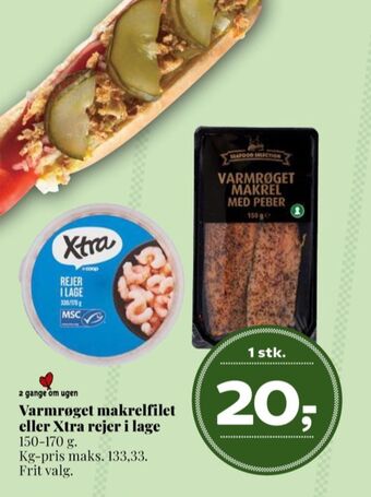 Dagli'Brugsen Xtra rejer tilbud