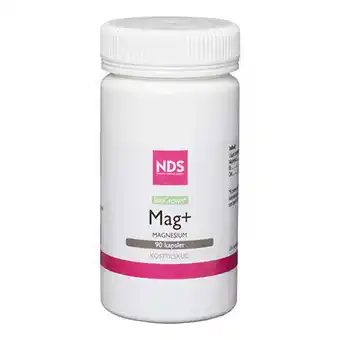Helsemin Nds mag+ magnesium, 90 kap tilbud