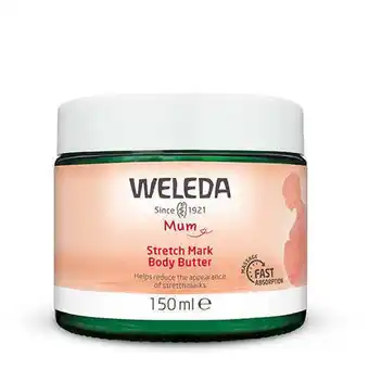 Helsemin Weleda stretch mark body butter tilbud