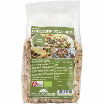Helsemin Natur-drogeriet, soja form flager ø, 300 g tilbud