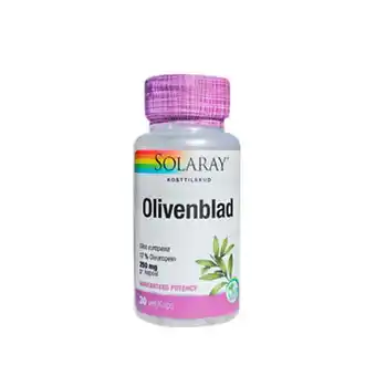 Helsemin Olivenblad solaray tilbud