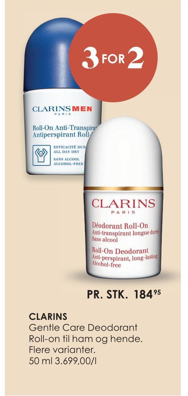 Clarins tilbud hos Matas