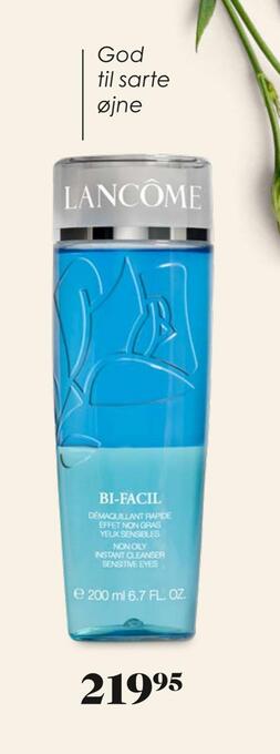 Matas Lancôme eau micellaire douceur og bi-facil tilbud