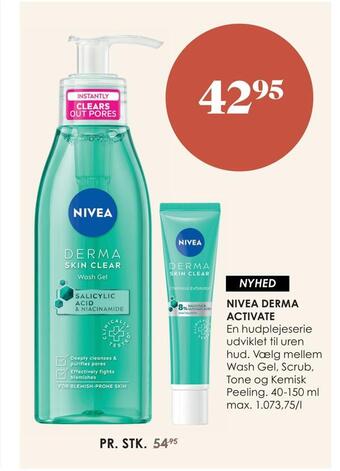 Matas Nivea derma activate tilbud