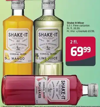 Fleggaard Shake-it mixer - 2 fl. tilbud
