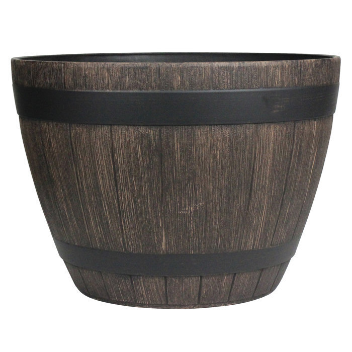 jem & fix Whiskytønde i trælook ø37,5 x h26,5 cm tilbud
