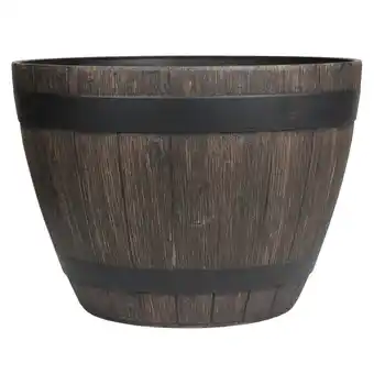 jem & fix Whiskytønde i trælook ø37,5 x h26,5 cm tilbud