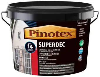 Pinotex superdec heldækkende hvid ral 9010 5 liter