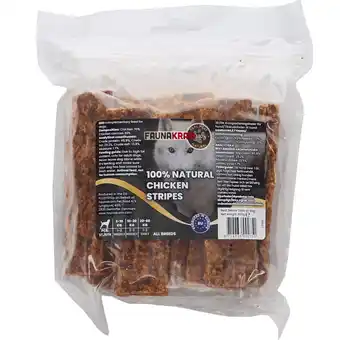 Faunakram chicken stripes 100% natural