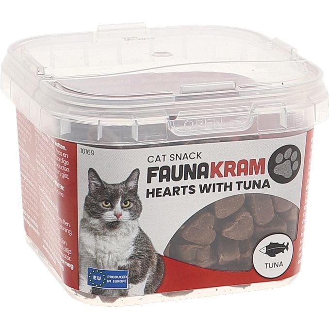 Motatos 2 x faunakram cat snack m. tun | tunvarianten af de populære kattesnacks fra faunakram. tilbud