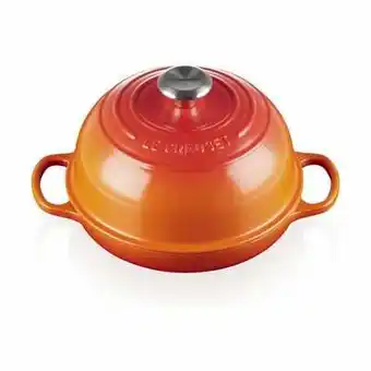 Le creuset brødform/gryde m. låg - b 25 x l 32,4 cm - støbejern - vulcanic
