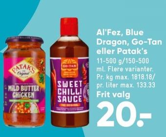 Go-tan sauce flydende