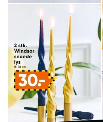 Bilka Windsor stearinlys tilbud