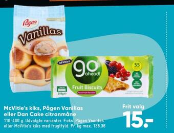 Bilka Vanillas kager tilbud