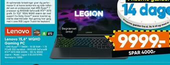 Bilka Lenovo bærbar pc tilbud