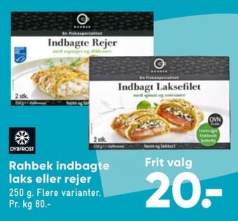 Bilka Rahbek indbagt laks tilbud