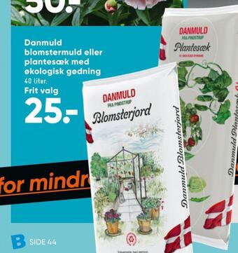 Bilka Danmuld plantesæk tilbud
