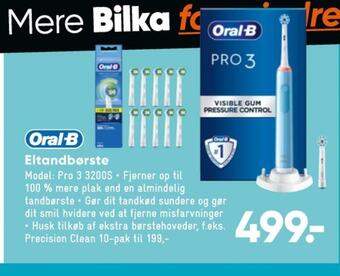 Bilka Braun oral-b eltandbørste tilbud